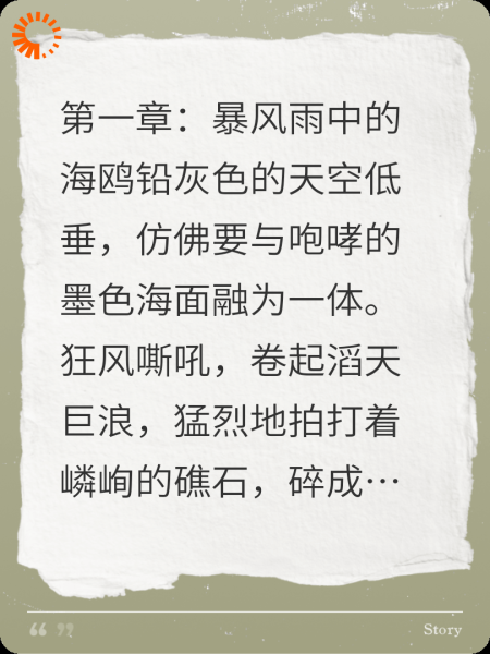 海鸥与大海：穿越暴风雨的旅程