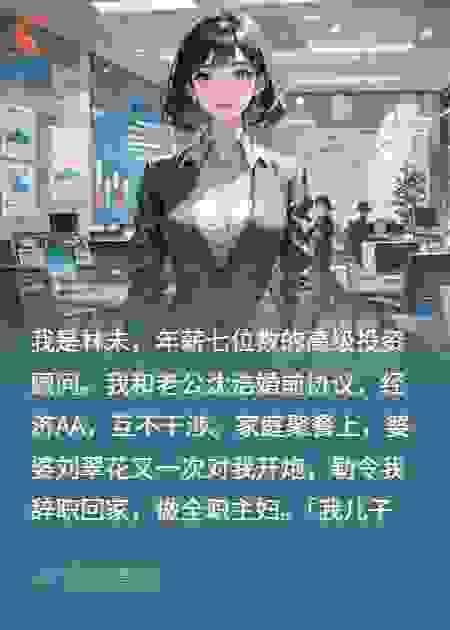 我让婆婆当全职主妇，她先疯了