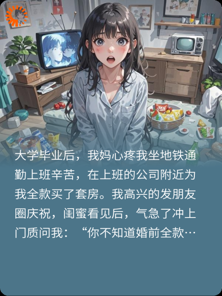 闺蜜带全家住进我新房后，气疯了