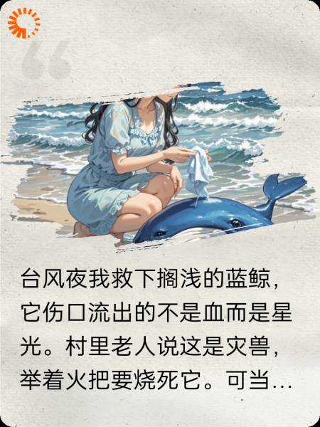 献祭给鲸鱼后，我成了海神的新娘