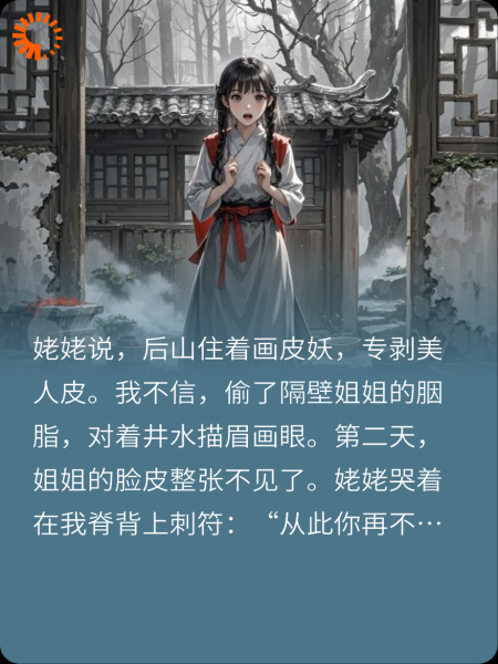 我嫁予的夫君是剥皮妖，而我的脊背刻着它的诅咒