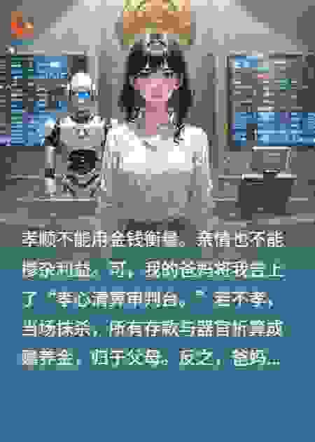爸妈将我告上孝心清算审判台