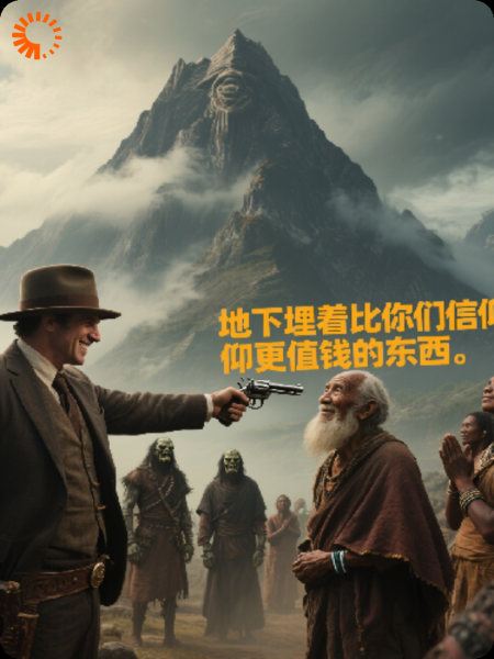 矿坑深处的蓝光