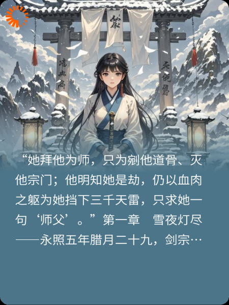 雪落时，我亲手杀了他