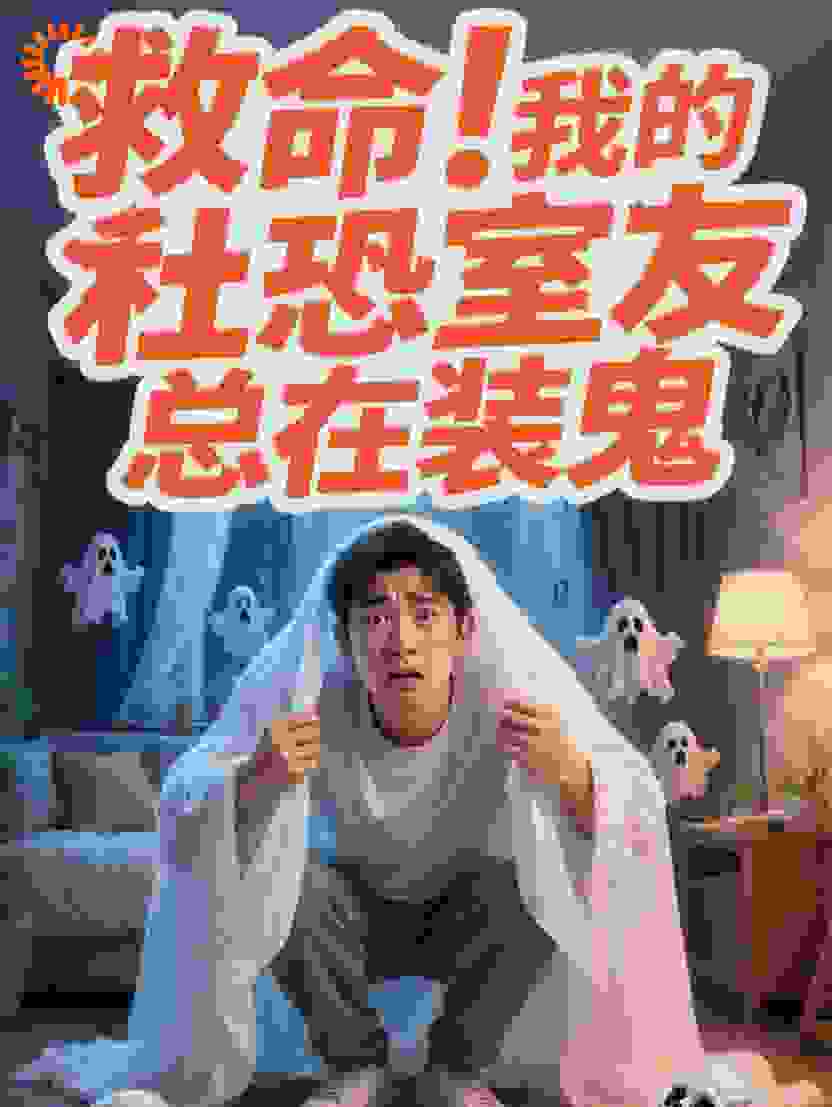 救命！我的社恐室友总在装鬼