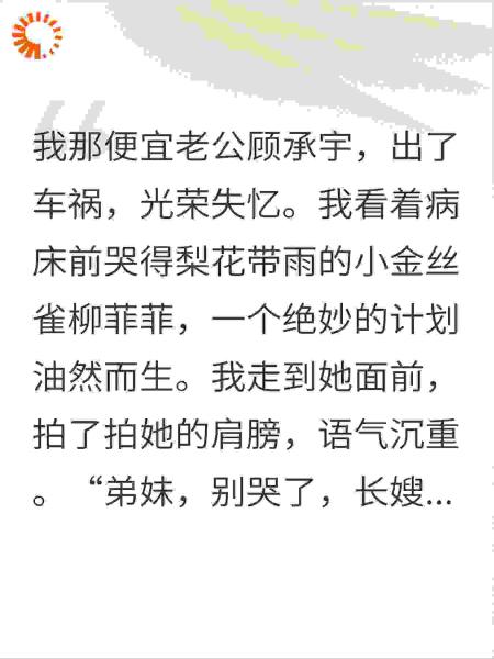 前夫失忆后，错把小三当老婆