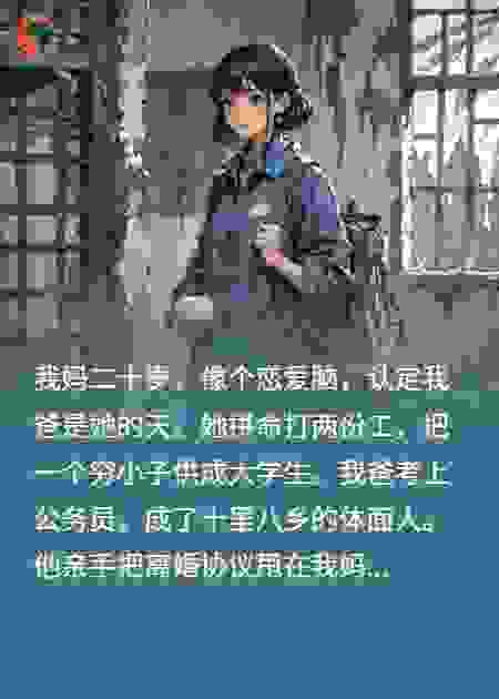 公务员老爸把我妈甩了：厂妹不配
