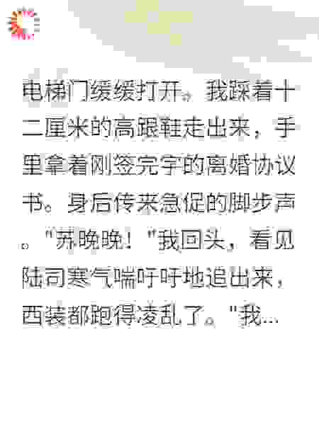 追妻火葬场：豪门前夫的卑微求爱