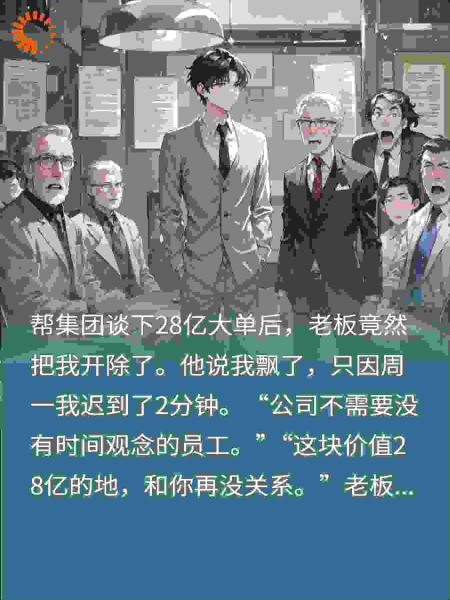 迟到2分钟被开？抱歉，那28亿的项目只认我