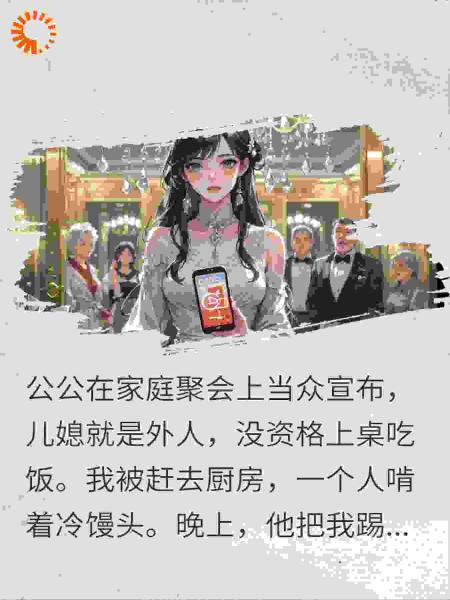 家宴逼我啃冷馒头，我反手取消公公寿宴，婆家人全疯
