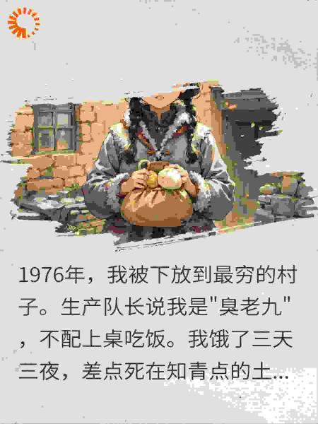 76年她给我两包子救命，3年后我开豪车求婚，全村傻眼