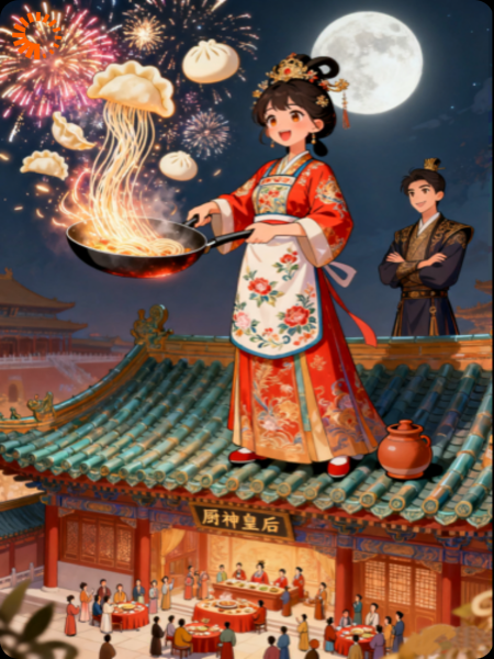 厨神皇后：开局靠麻辣烫拿下太子