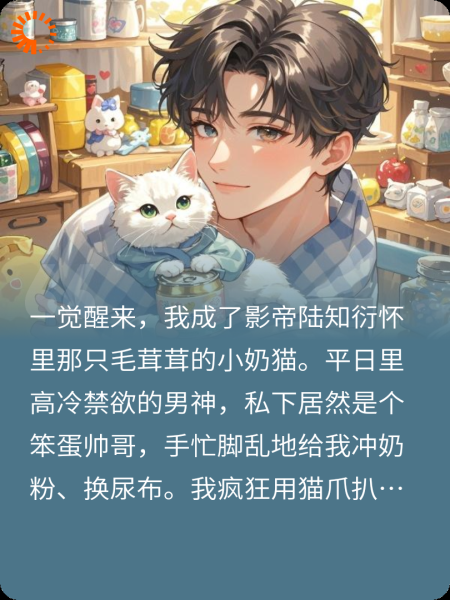 变成小奶猫后，影帝把我宠翻了