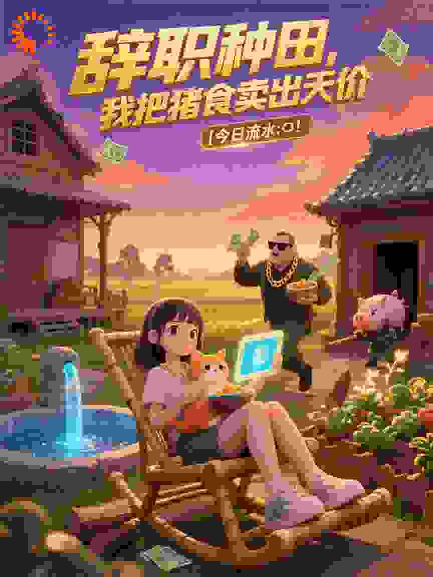 辞职种田，我把猪食卖出天价！