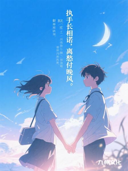 执手长相诺，离愁付晚风