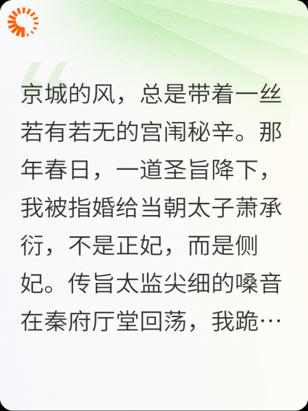 被迫成为太子侧妃后，我逆袭封后
