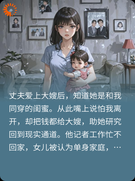 丈夫照顾的大嫂，是我同穿的闺蜜