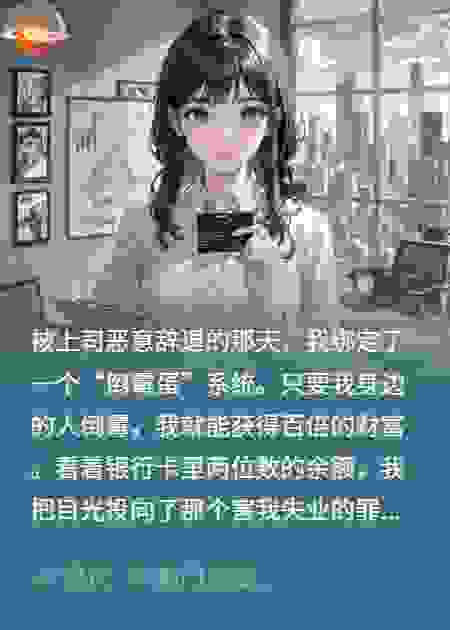 绑定倒霉系统后，我靠坑总裁暴富