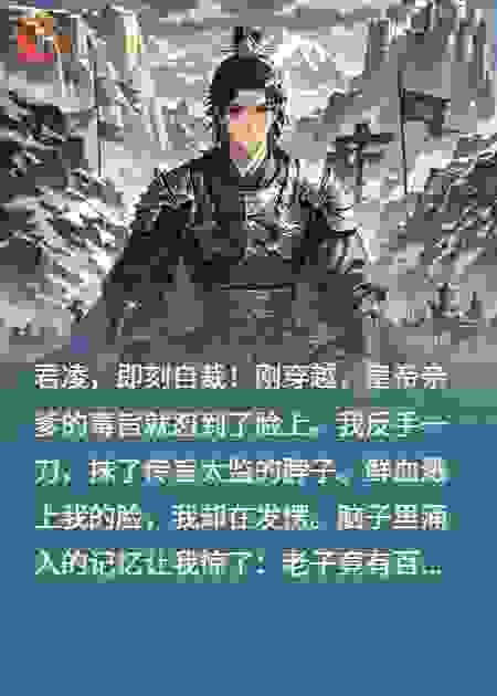 坐拥雄师百万，你让朕自裁？